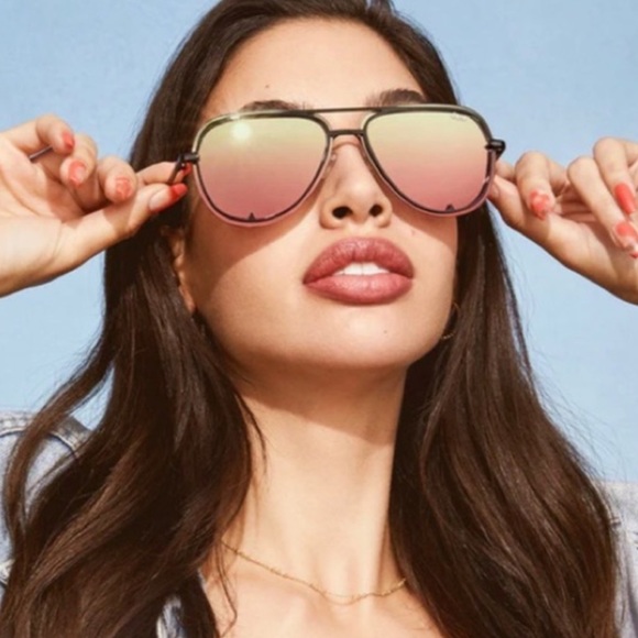 Quay Australia Accessories - 🌸QUAY🌸 High Key Franes Aviators Sunglasses